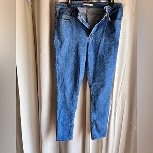 Levi's Blue Skinny Jeans Sleek Fit